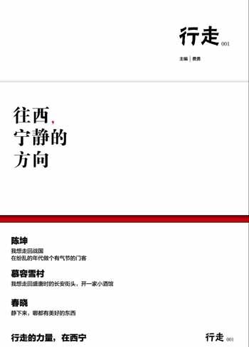 陳坤首次擔(dān)當(dāng)出品人的《往西，寧靜的方向》