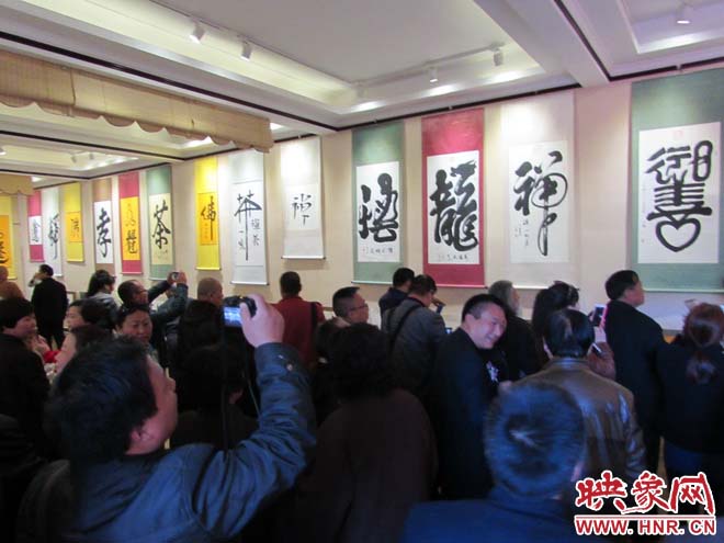 大相國寺方丈心廣大和尚書法作品展開展