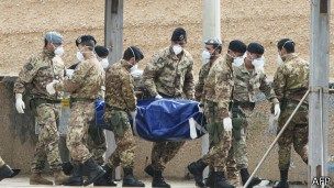 意大利海軍相信他們將發(fā)現(xiàn)更多海難死者。