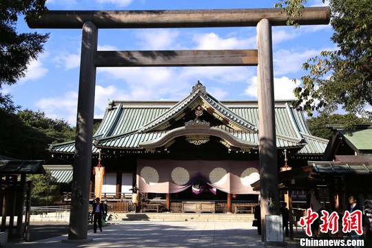 今年時(shí)間10月17日，日本東京的靖國(guó)神社每年最重要的春秋兩大祭之一的秋季大祭于當(dāng)天開(kāi)幕。