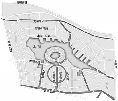 鄭州龍湖區(qū)域6塊商業(yè)用地拍賣遇冷，全部以起始價(jià)成交最貴的一塊不過888.09萬/畝，僅為8月龍湖“地