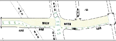 東西恢復(fù)雙向6車道，限高3.2米，限速30千米每小時(shí)