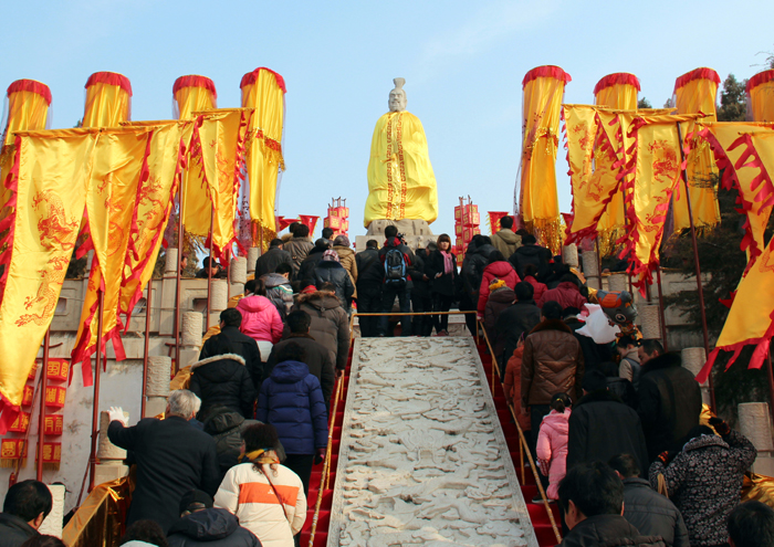 拜軒轅黃帝,請(qǐng)新春大福!