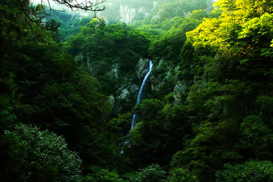 西峽老君洞17℃的夏日冰爽