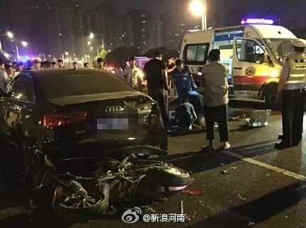 大學生騎電動車飆車 100邁追尾身亡