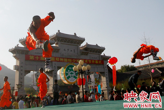 10月18日，第十屆中國鄭州國際少林武術(shù)節(jié)將于鄭州開幕