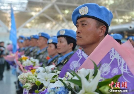 資料圖：維和部隊官兵。