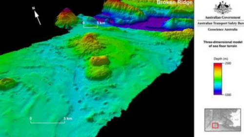 MH370搜尋小組公布海底圖像探索不為人知海域