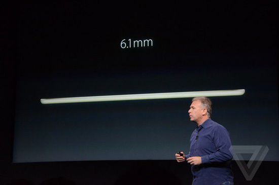 iPad Air 2厚度僅有6.1mm（圖片來自theverge）