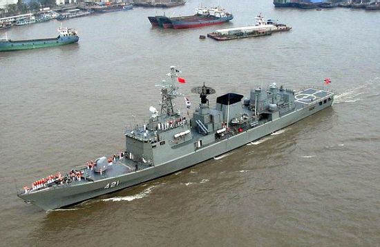 資料圖：中國為泰國建造的納萊頌恩級(jí)護(hù)衛(wèi)艦。