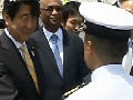 安倍視察日本首個海外軍事基地